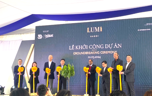Lumi Hanoi chính thức khởi công 31/3/2024